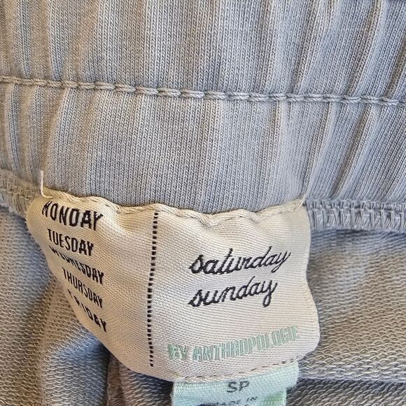 Anthropologie Saturday Sunday Sydney Waisted Joggers Pants size small - Picture 8 of 8